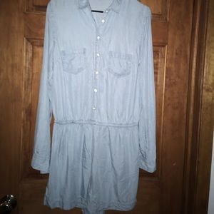 DENIM ROMPER