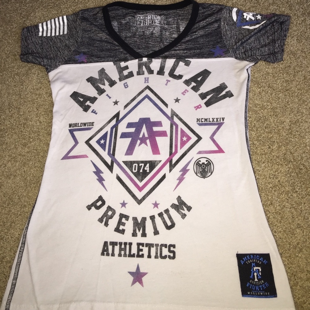 American fighter tee