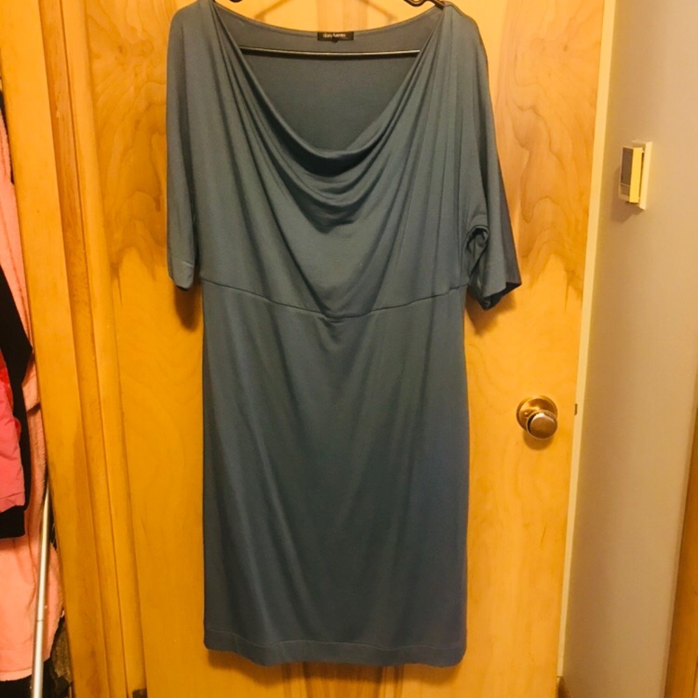 Slate grey dress