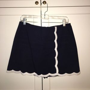Mini Lilly Pulitzer Skort With Scallop Details