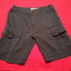 Men's EUC Flat Front Cargo Shorts size 32