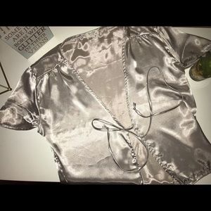 Brandy Melville Silk Top