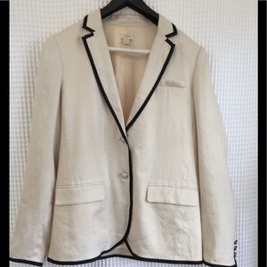 Women's linen blazer