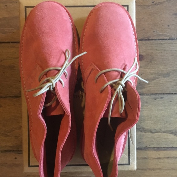 🌺Salmon colored suede ankle boots🌺 - Picture 7 of 7
