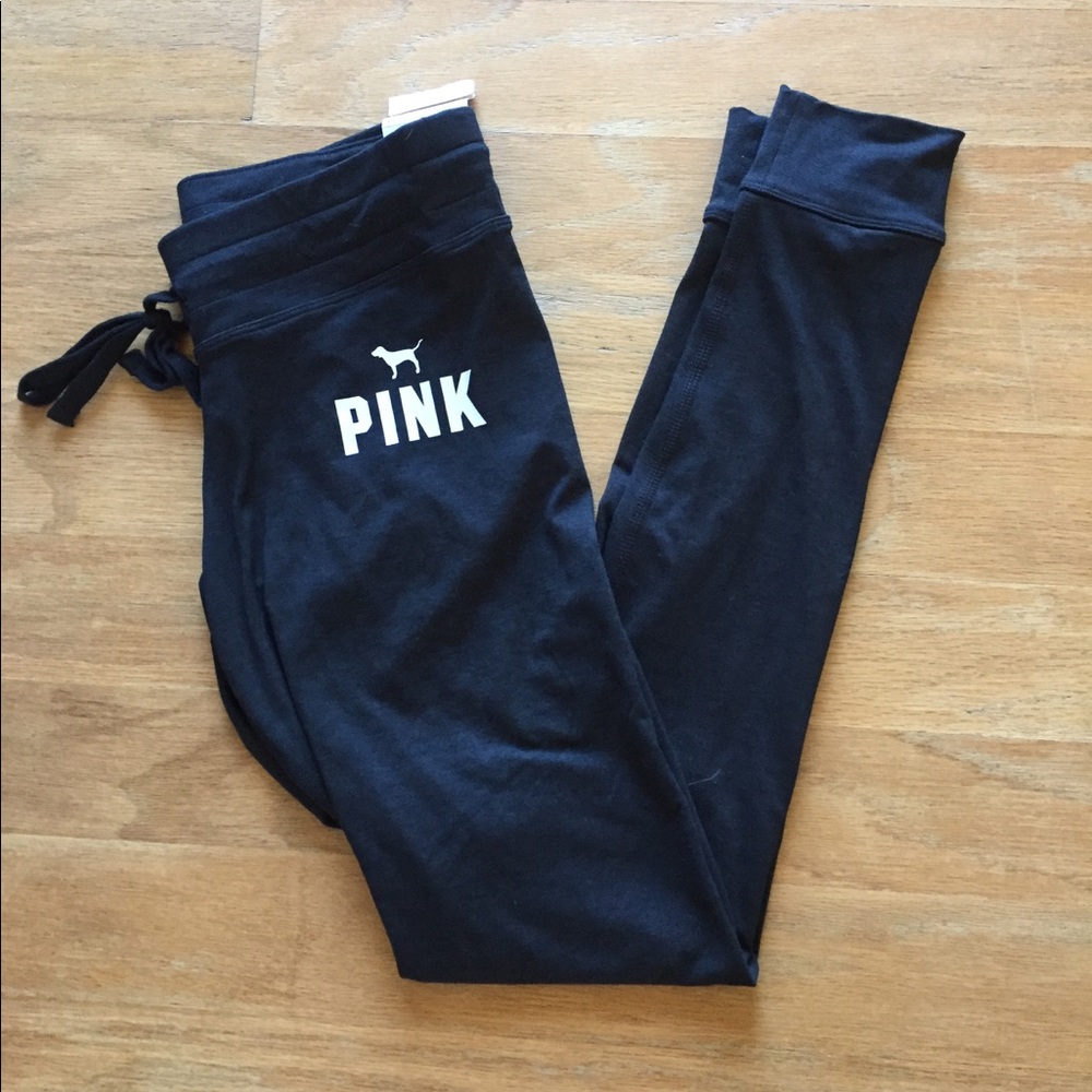 Victoria's Secret pink cozy campus leggings