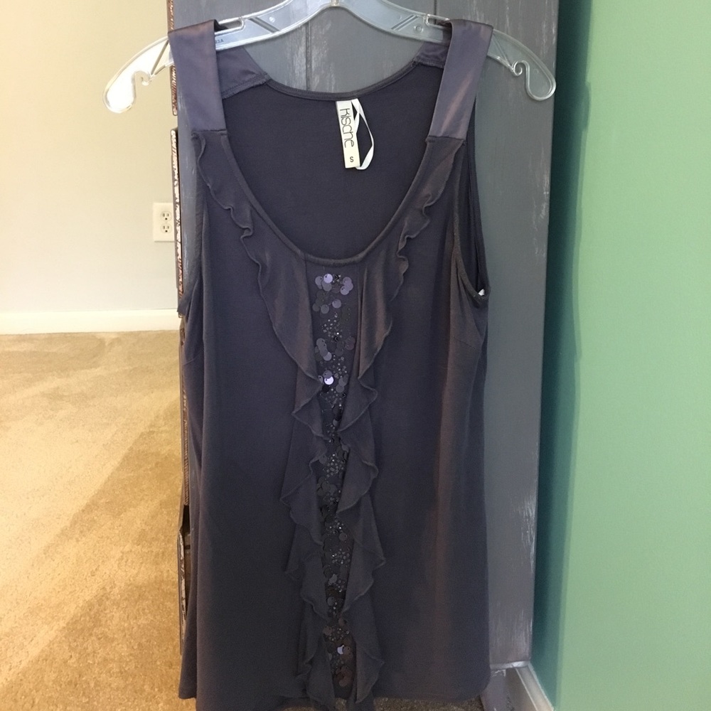 Plum colored Kische tank top