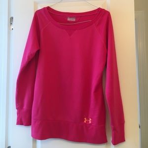 Under Armour Pink Sweatshirt