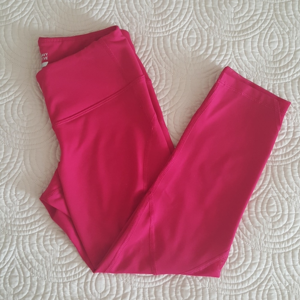 Workout Pants w/ Mesh Detail