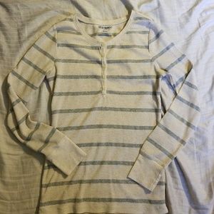 Sparkly striped shirt