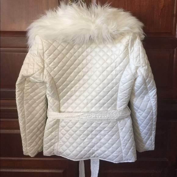 Forever 21 White Zip. Detach. Collar Jacket Size M - Picture 3 of 5