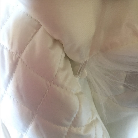 Forever 21 White Zip. Detach. Collar Jacket Size M - Picture 4 of 5
