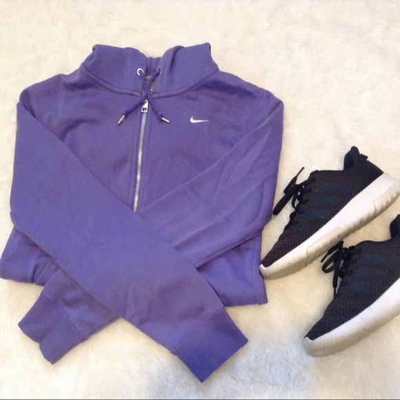 Nike Tops - Nike Pastel Purple Zip up Hoodie Jacket