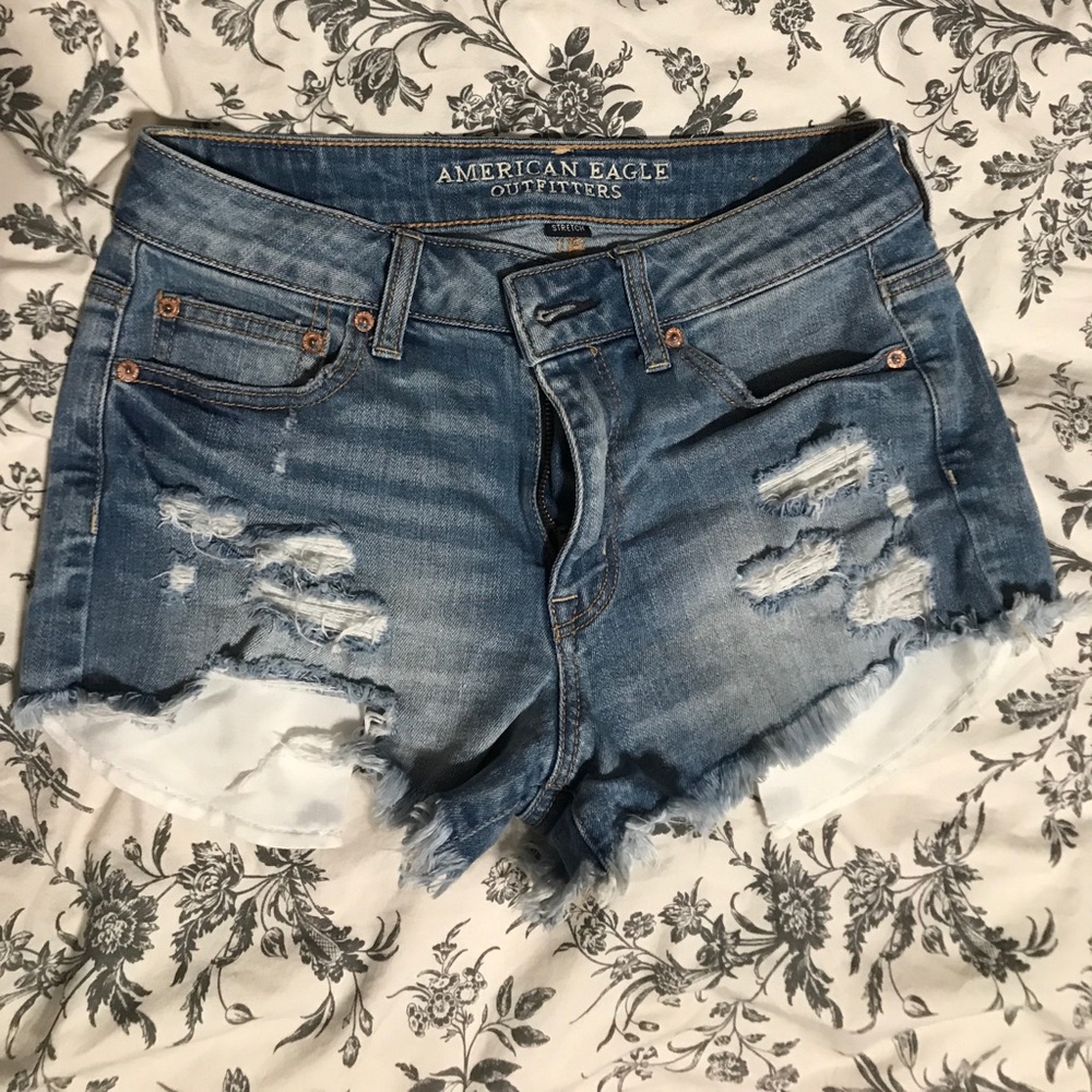 High-rise shorts