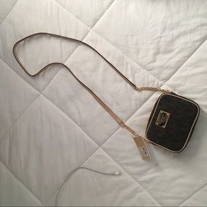 Michael Kors jet set logo Cross Body bag