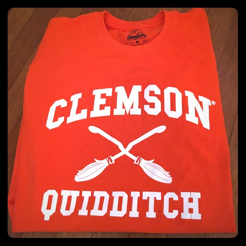 Clemson Quidditch tee
