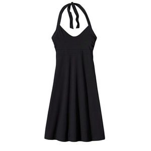 Patagonia Iliana black halter dress