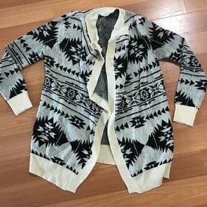 Printed Cardigan