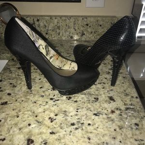 Sexy black heels
