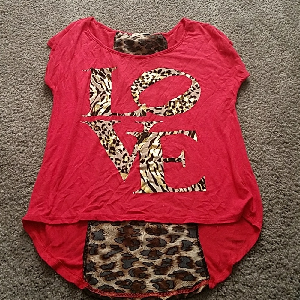 Hi-low tshirt
