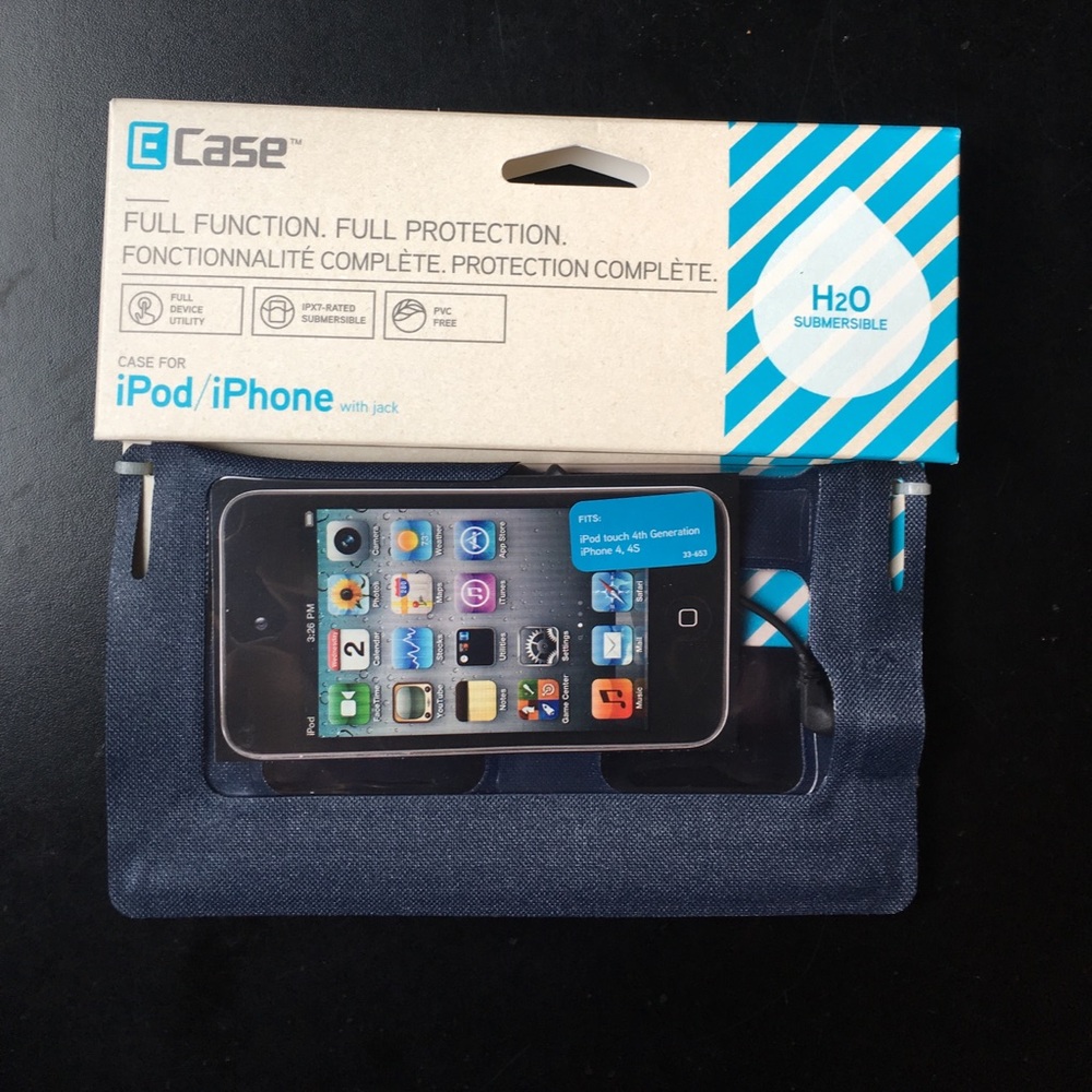E-case iPhone waterproof case NWT