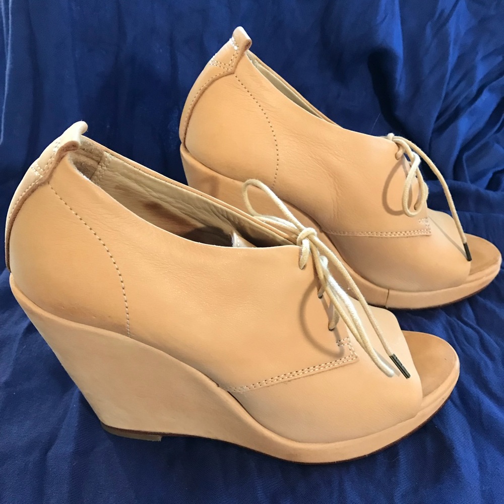 Rag & Bone Sahara Wedge Oxfords 38 - Picture 3 of 3