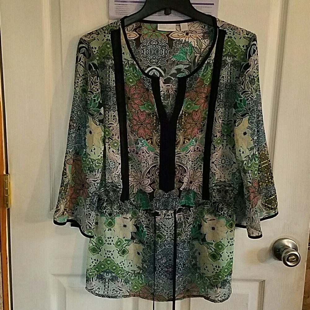 Ny & co. Chiffon blouse