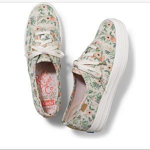 NEW Rifle paper co Triple Wildflower Keds