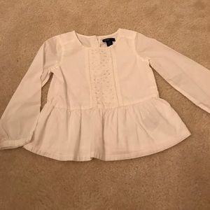 Gap white blouse