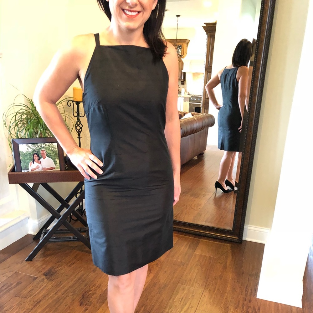 Finity silk sheath dress 8