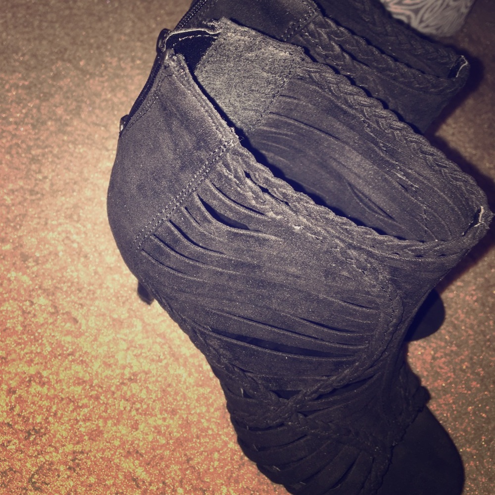 Black forever 21 heels