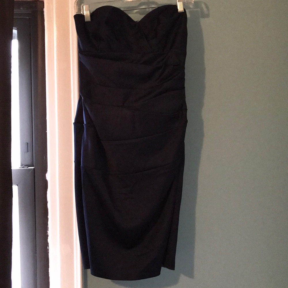 Navy Blue Cocktail Dress