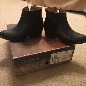 Fringe Ankle Booties