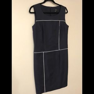 Navy blue dress