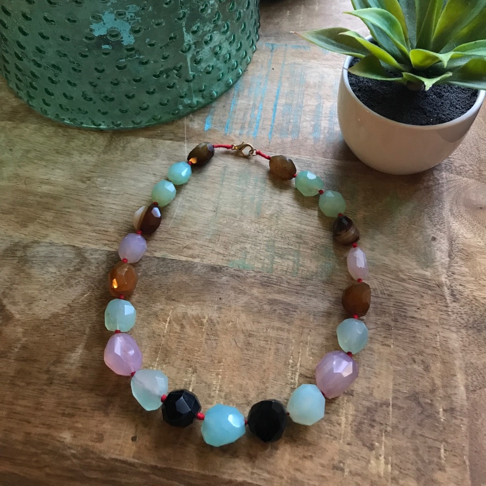 Cool gemstone necklace