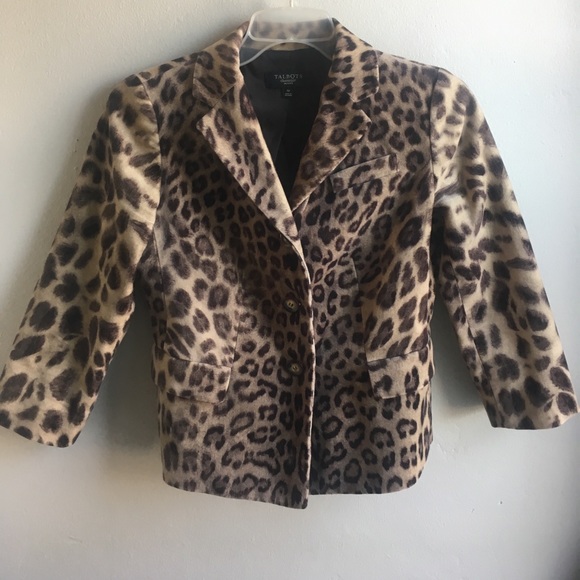 Talbots Jackets & Blazers - Cheetah print blazer