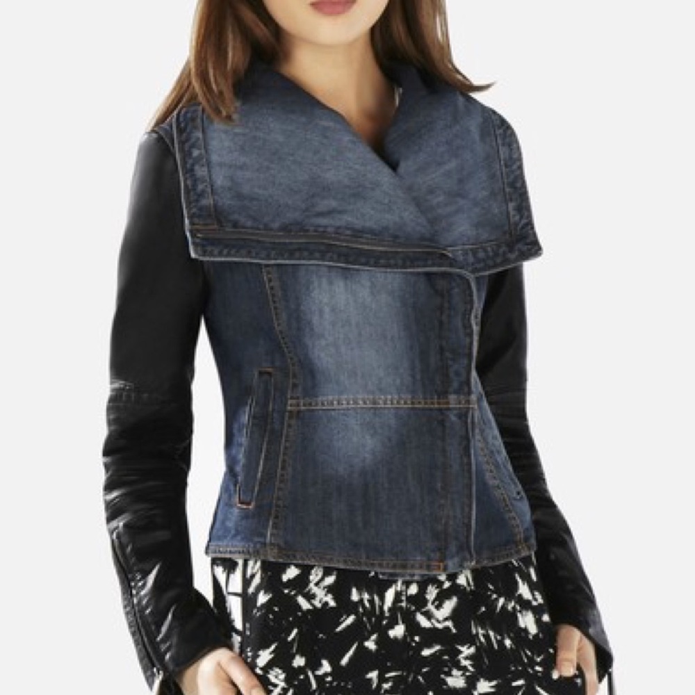 BCBGMAXAZRIA JEANS JACKET