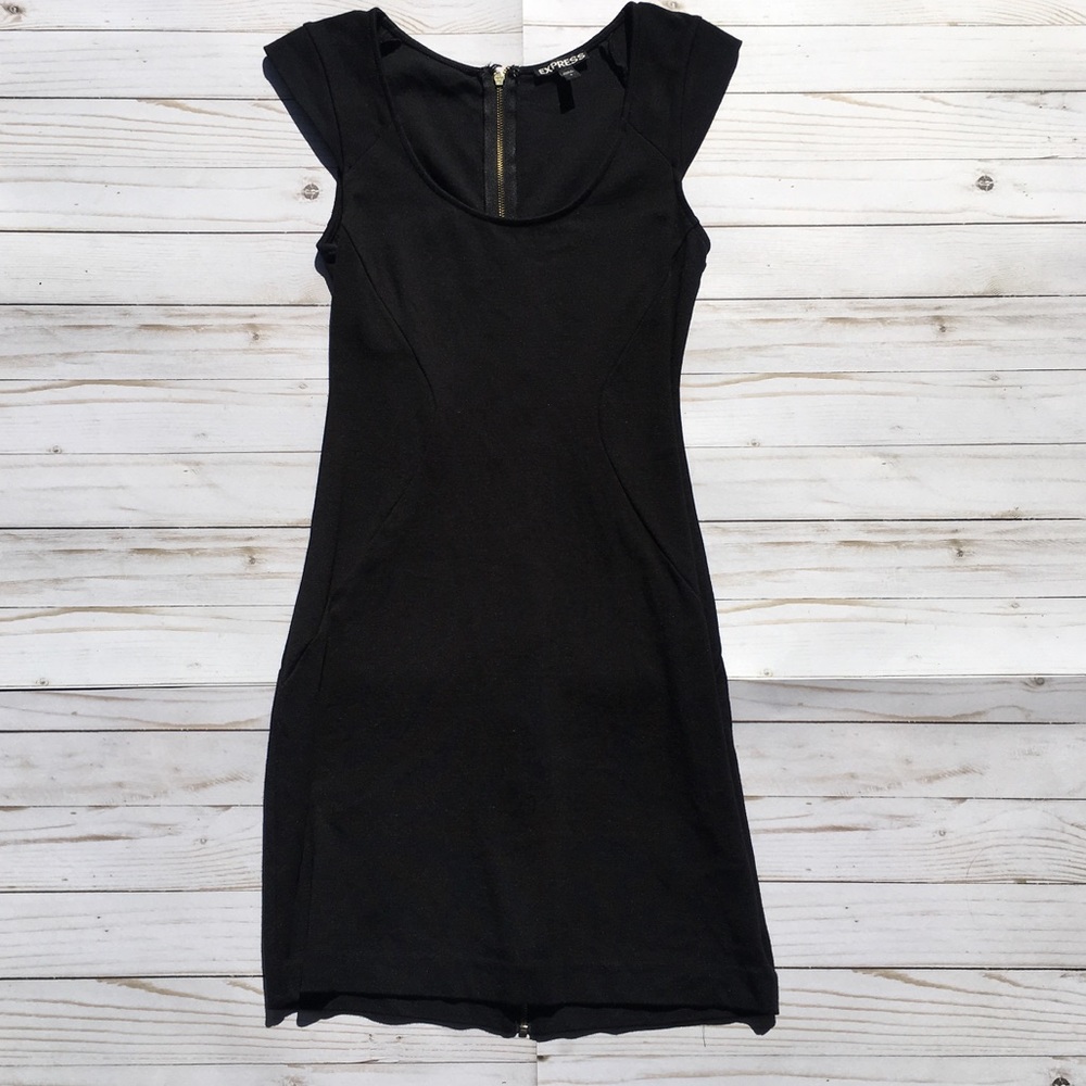 Express black dress