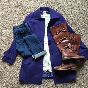 Nordstrom Long Wool Coat