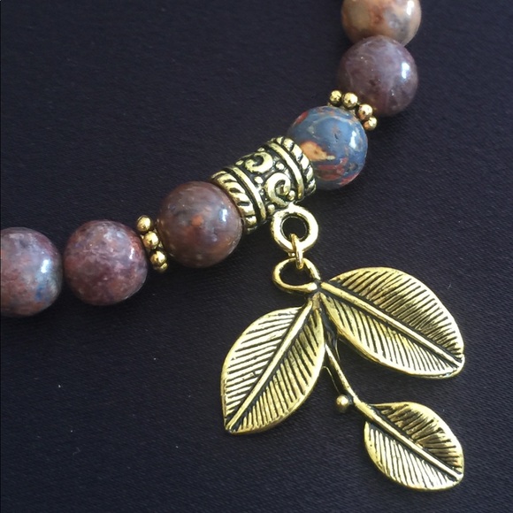 Elegant Leopard Jasper Bracelet - Picture 5 of 8