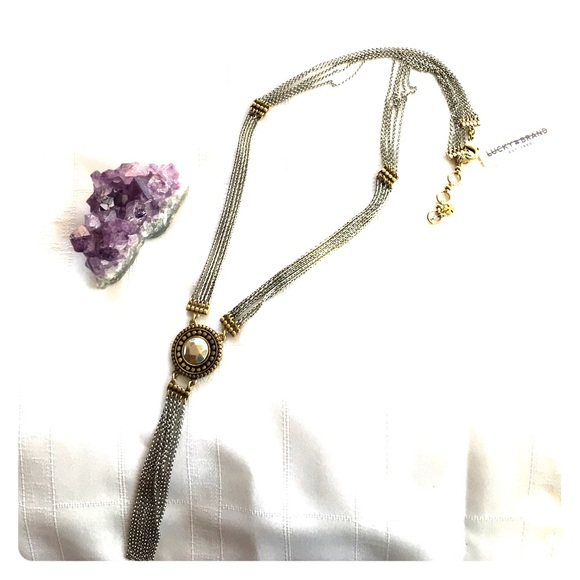 Lucky Brand European Nights Fringe Necklace - Picture 5 of 5