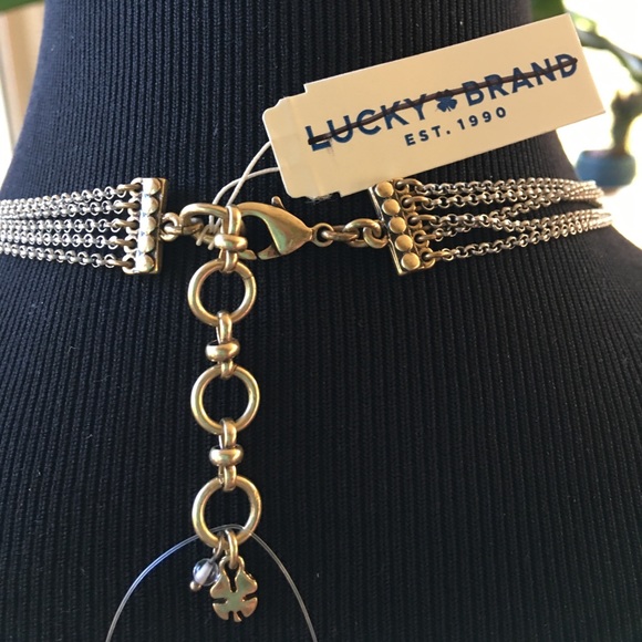 Lucky Brand European Nights Fringe Necklace - Picture 4 of 5