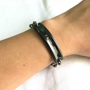 Men’s Tiffany Chain 1837 I.D Titanium Bracelet