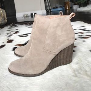 Lucky brand booties! Will ship next day!
