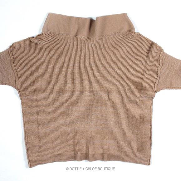 Thick Off the Shoulder Knit Long Sleeve Sweater - Picture 6 of 8