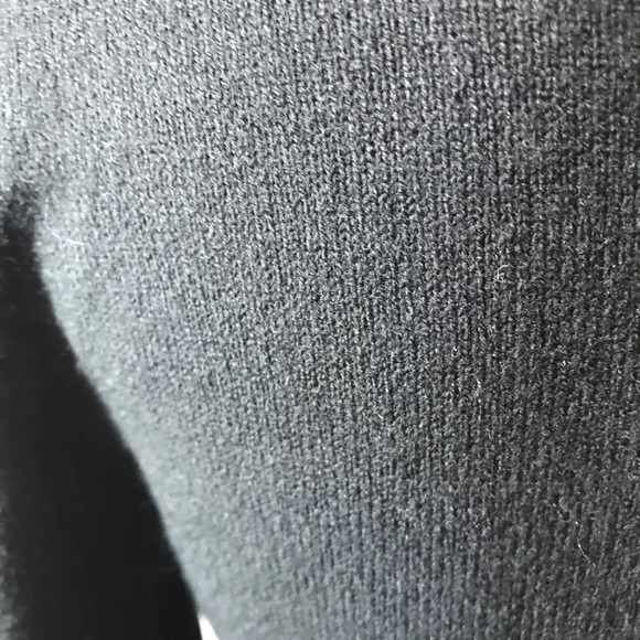 XS BCBG Pom Pom Knit Sweater Dress Belle Sleeve - Picture 7 of 8