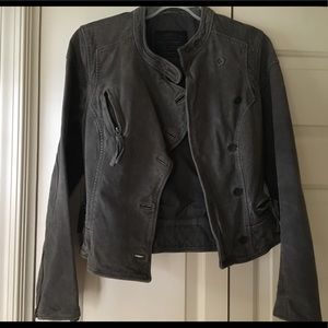 All Saints leather jacket size 12 (runs small)