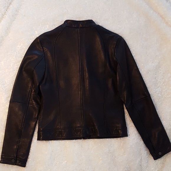 Calvin Klein leather jacket - Picture 4 of 8