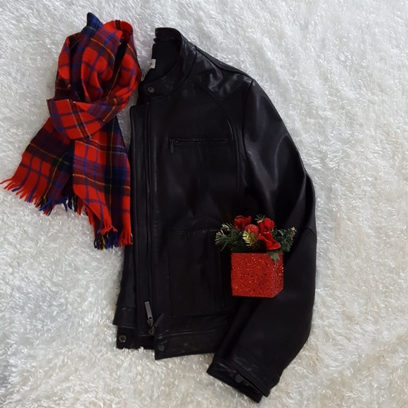 Calvin Klein leather jacket - Picture 2 of 8