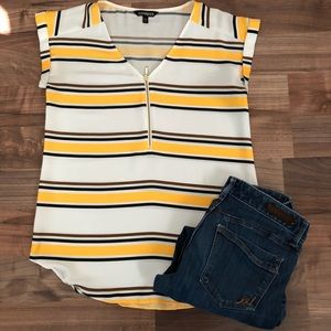 Express Striped Blouse