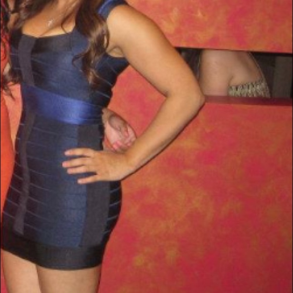 French connection bandage dress